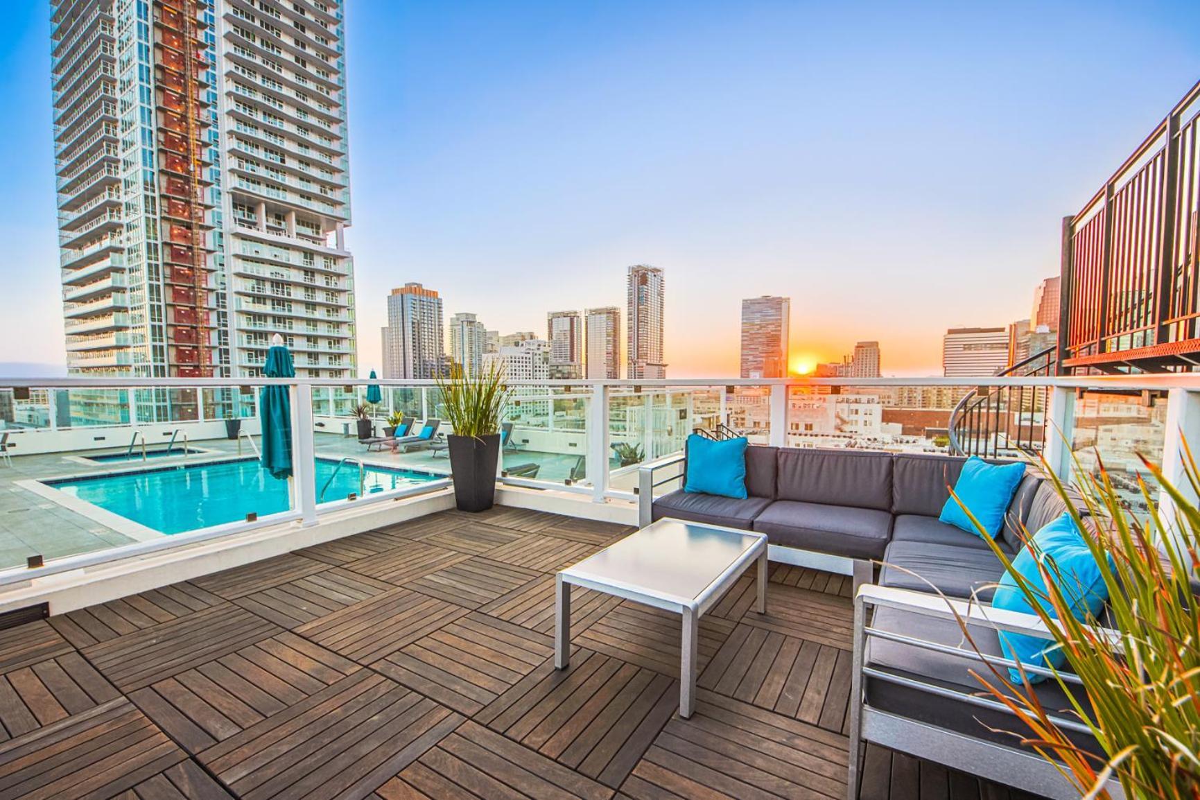 Stunning 1 Bdr 1 Bth, Pool, Jacuzzi Appartement Los Angeles Buitenkant foto